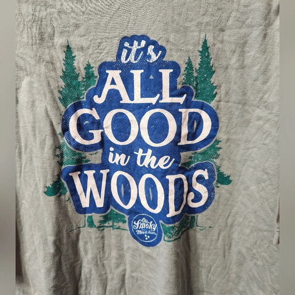 Ole Smoky "It's All Good in the Woods" Graphic Short Sleeve Tshirt - Picture 2 of 6